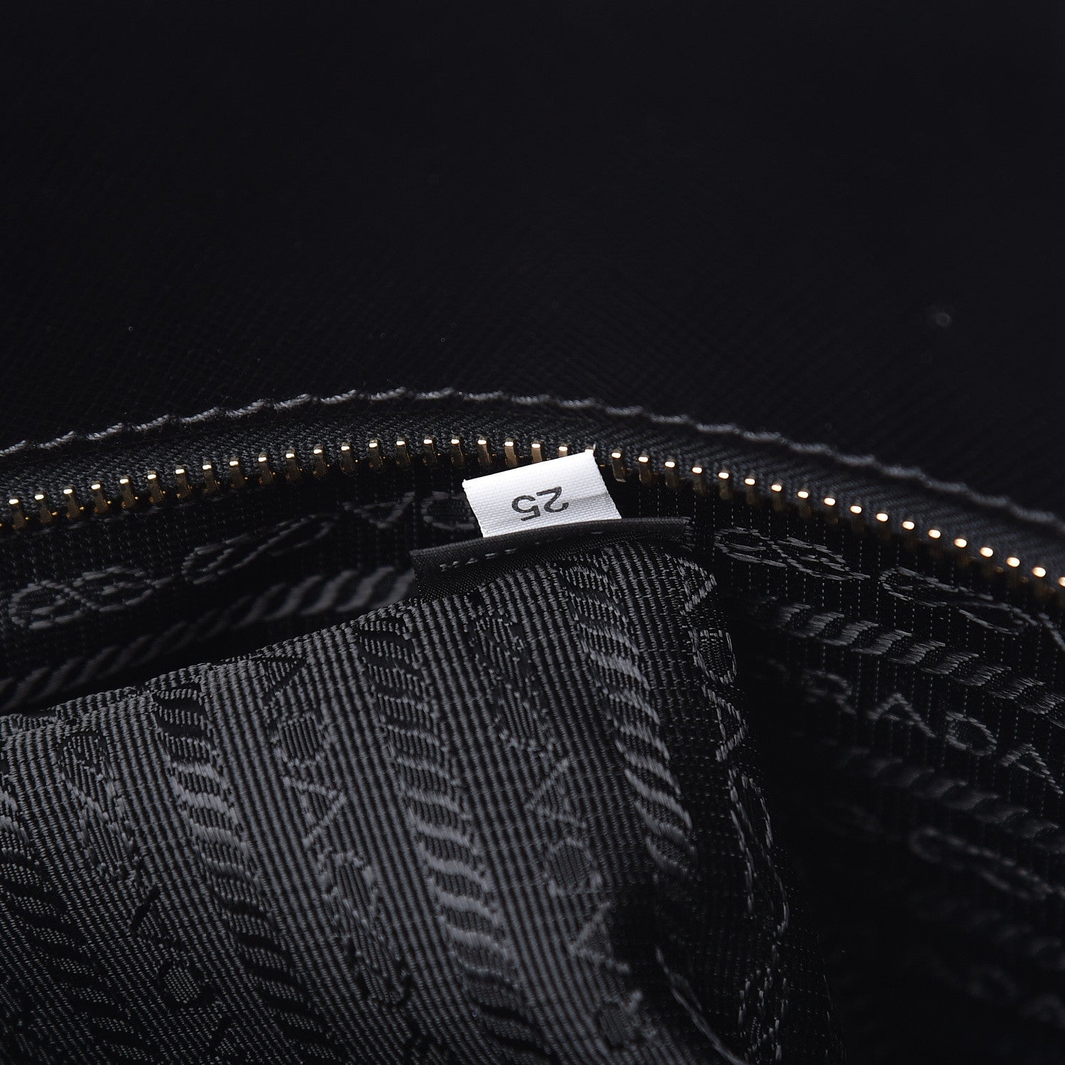 Prada Saffiano Lux Large Top Handle Open Tote Black 7 of 11