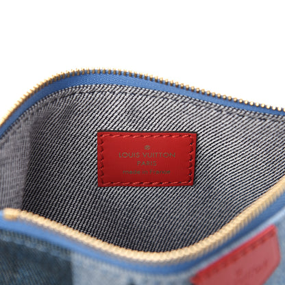 Louis Vuitton Denim Multi Pochette Accessories Mini Pochette 5 of 8
