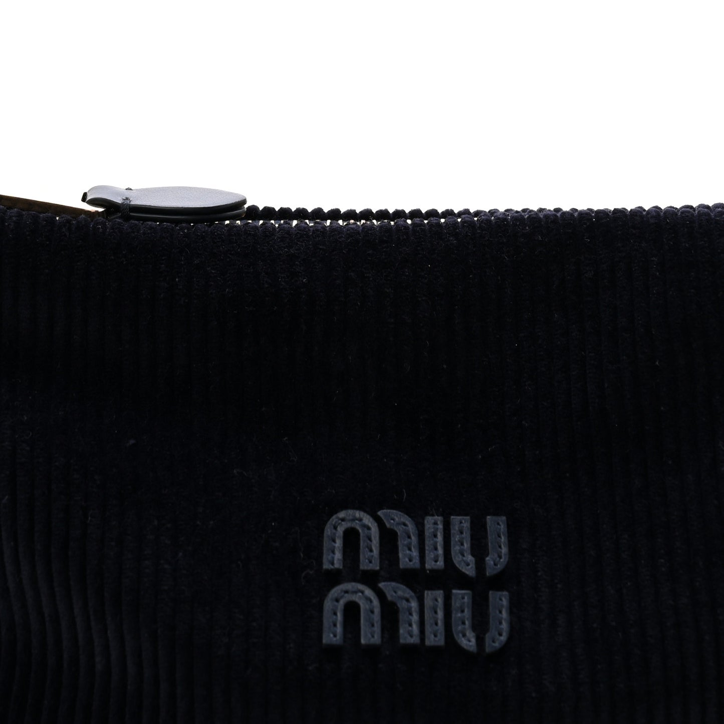 Velvet Pouch Bag Navy Amaranto