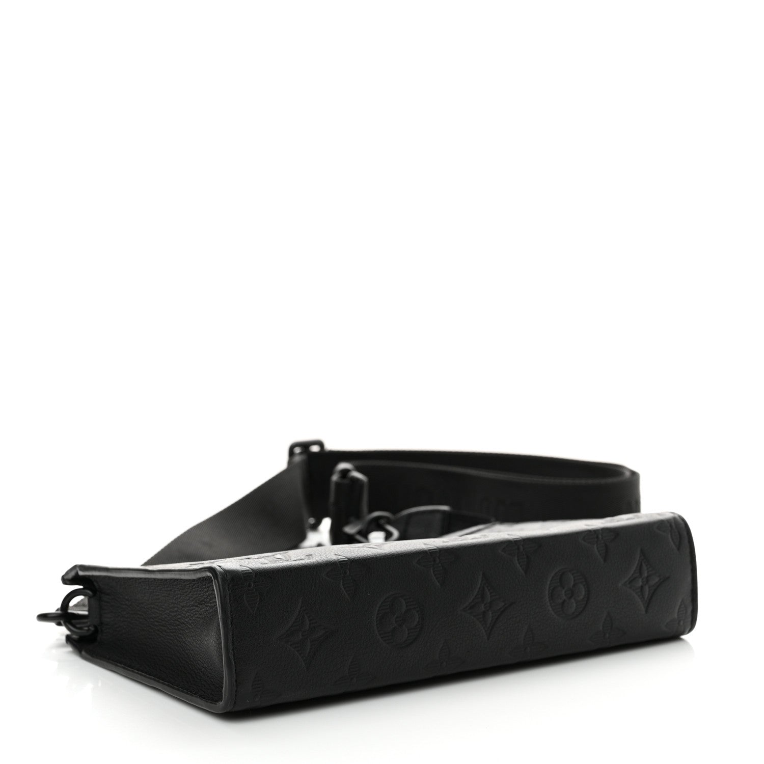Louis Vuitton Calfskin Monogram Shadow Gaston Wearable Wallet 4 of 11