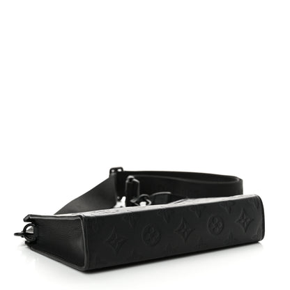Louis Vuitton Calfskin Monogram Shadow Gaston Wearable Wallet 4 of 11