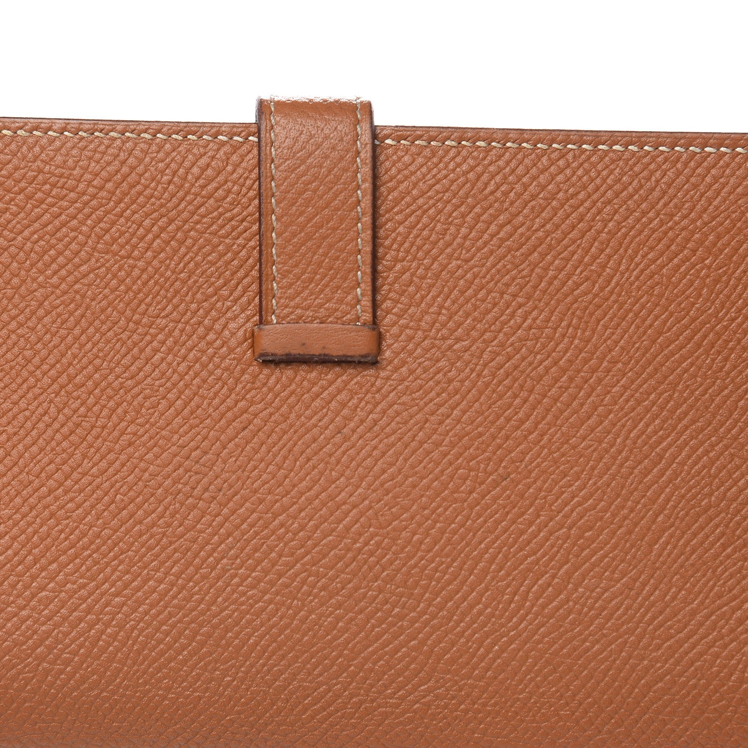 Hermes Epsom Bearn Gusset Wallet Gold 11 of 13