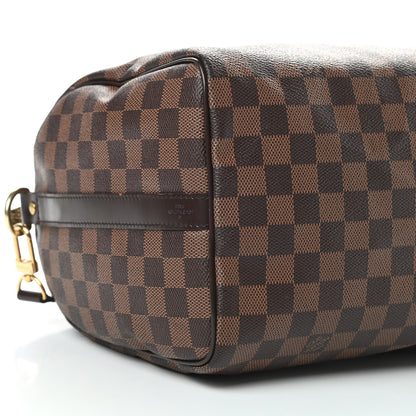 Louis Vuitton Damier Ebene Speedy Bandouliere 30 10 of 13
