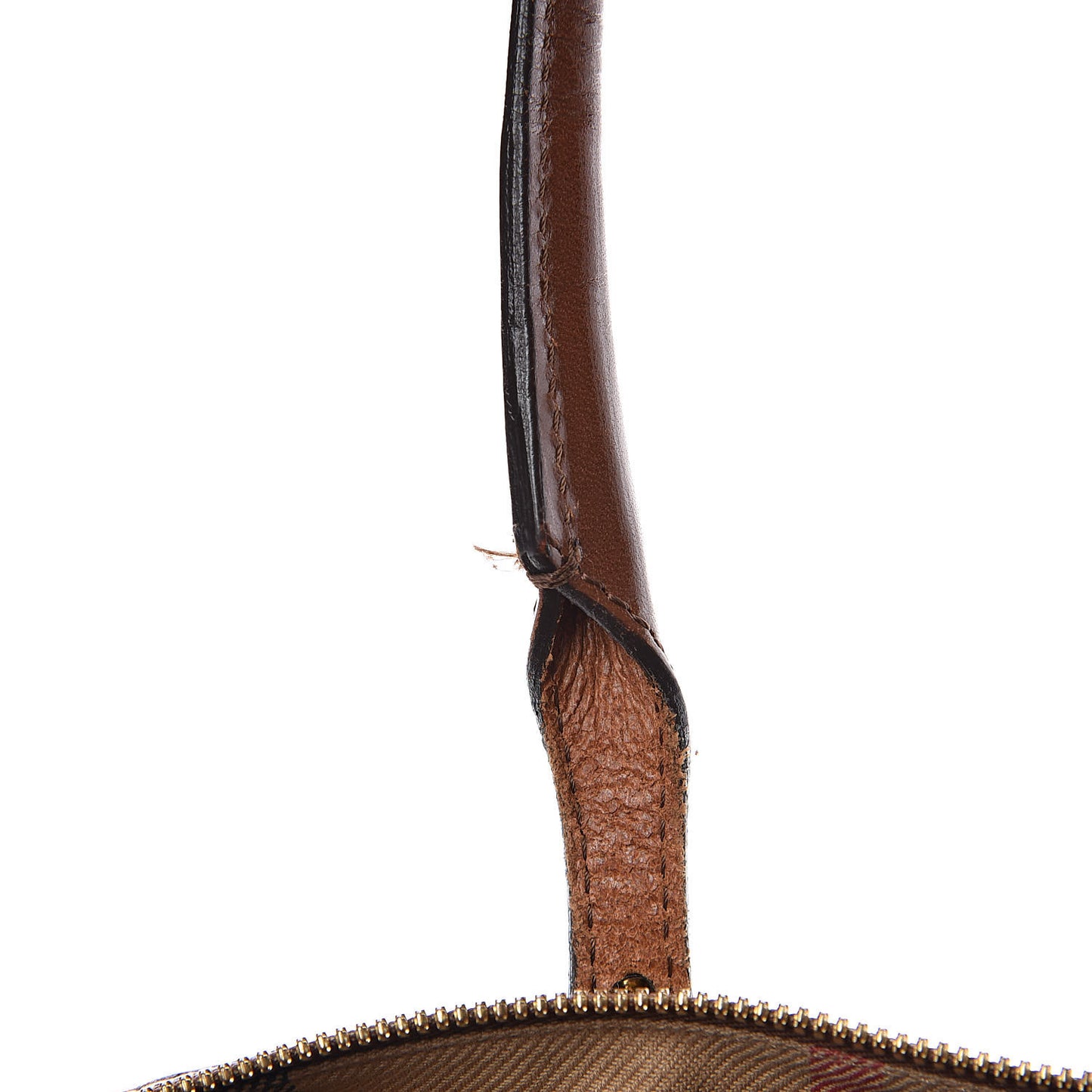 Calfskin House Check Small Salisbury Tote Brown
