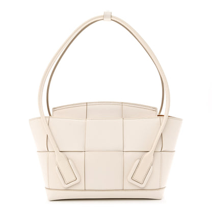 Bottega Veneta Calfskin Maxi Intrecciato Small Arco Bianco 1 of 11