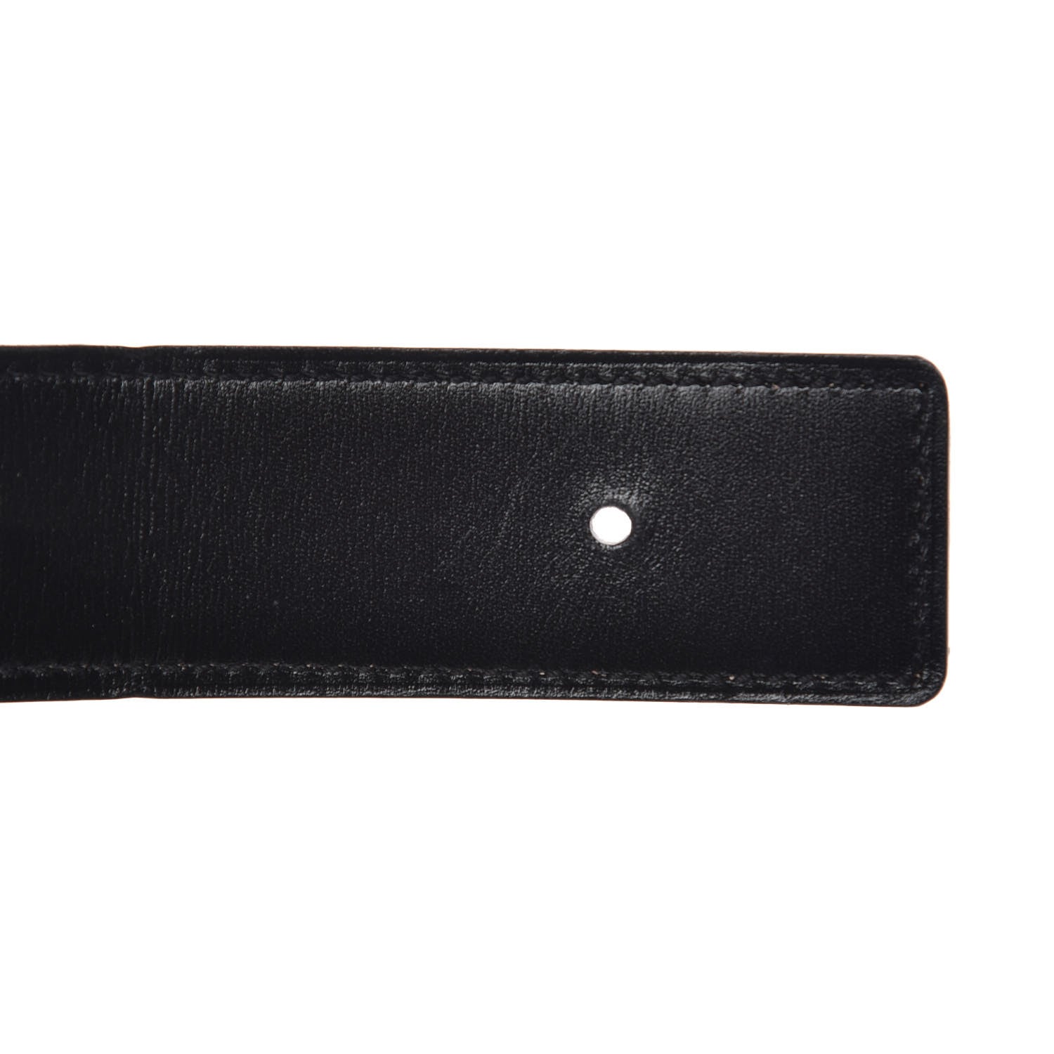 Hermes Box Togo 32mm Belt Strap 100 Black Orange 4 of 8