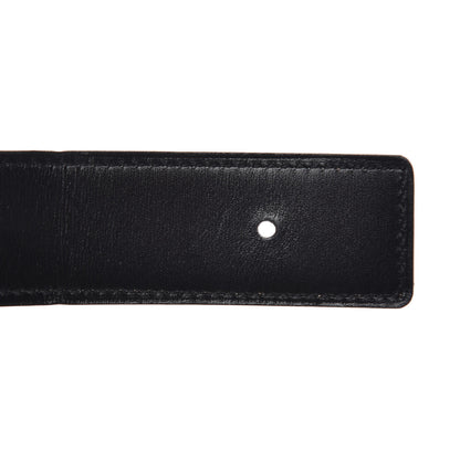 Hermes Box Togo 32mm Belt Strap 100 Black Orange 4 of 8