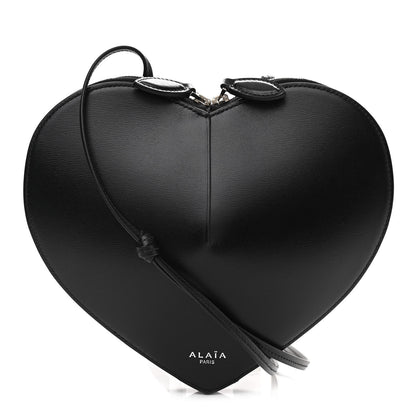 Alaia Calfskin Le Coeur Bag Black 1 of 9