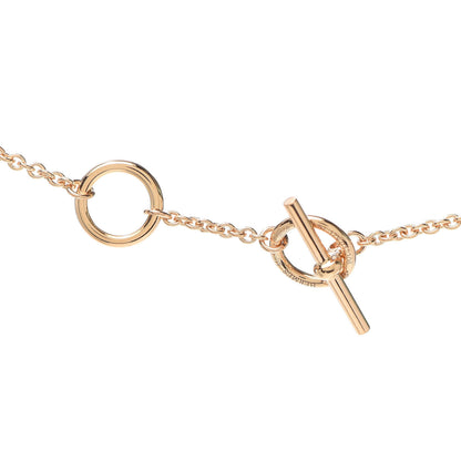 Hermes 18K Rose Gold TPM Chaine d'Ancre Punk Necklace ST 4 of 6