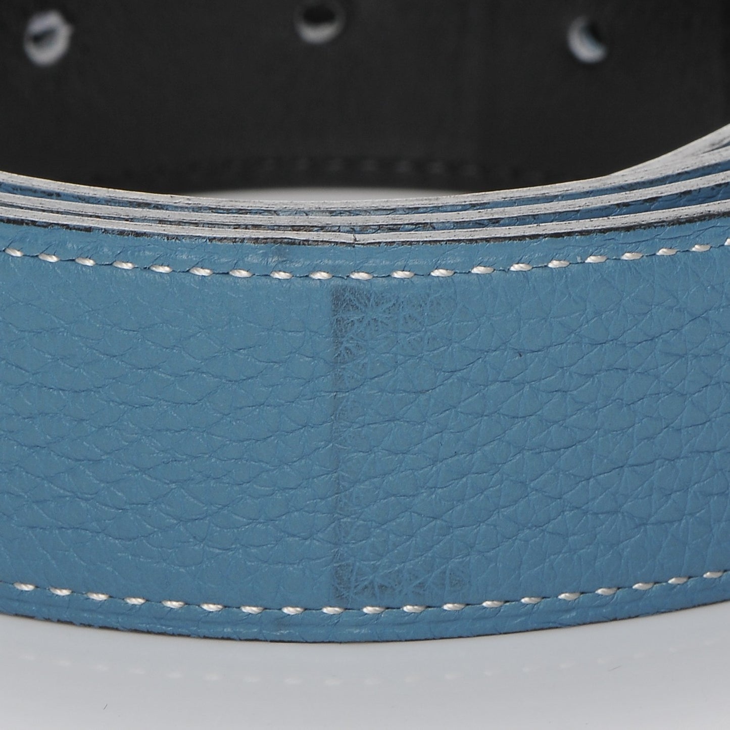 Box Togo 32mm Belt Strap 90 Black Blue Jean