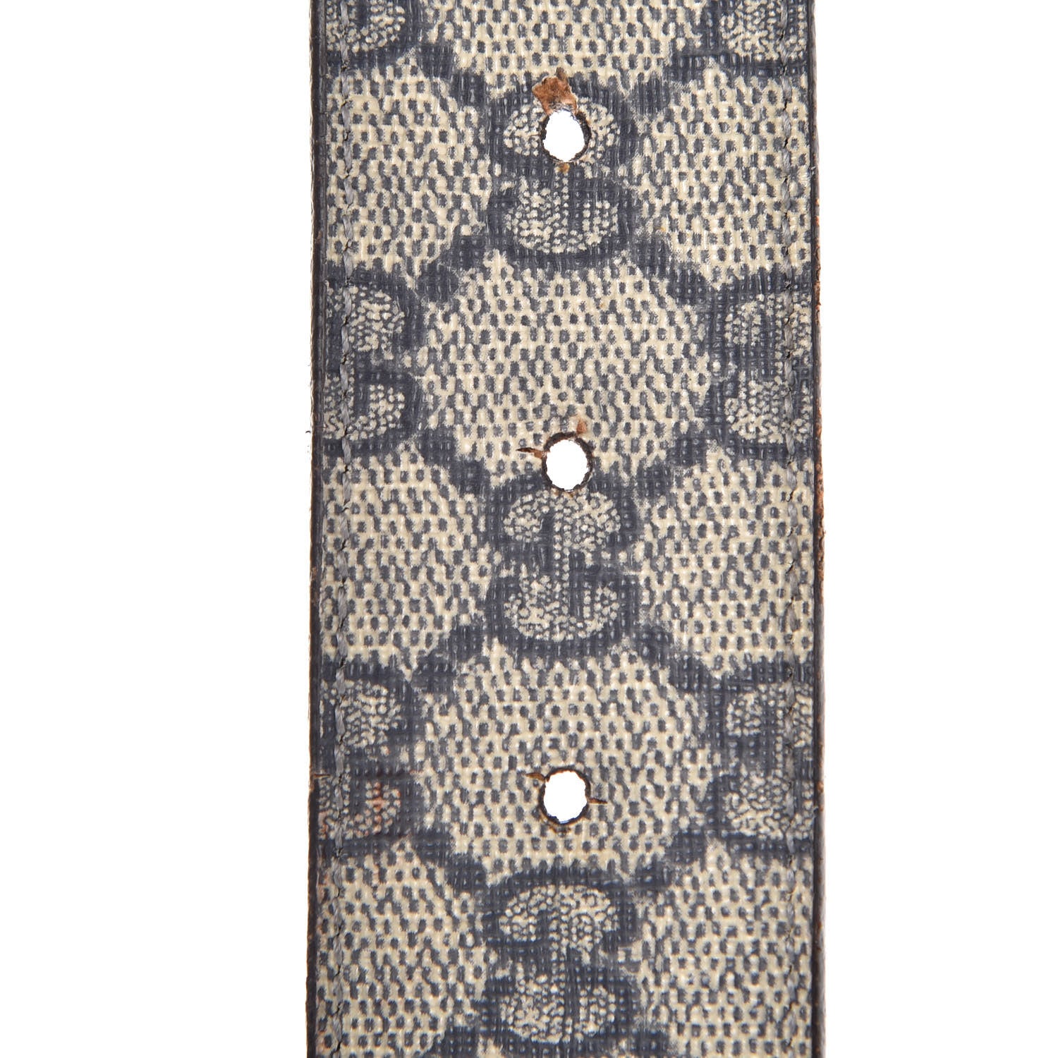 Gucci GG Plus Monogram Interlocking G Belt 85 34 Navy 6 of 8