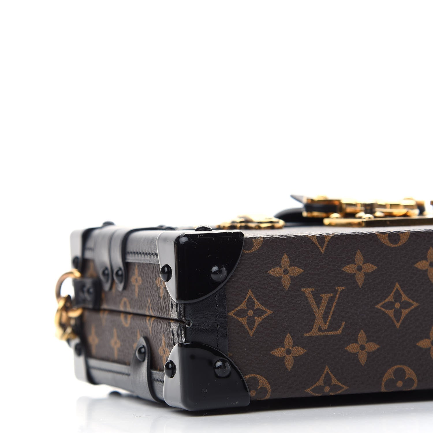 Louis Vuitton Monogram Petite Malle Black 7 of 8
