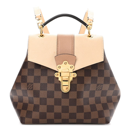 Louis Vuitton Damier Ebene Clapton Backpack Creme 1 of 9