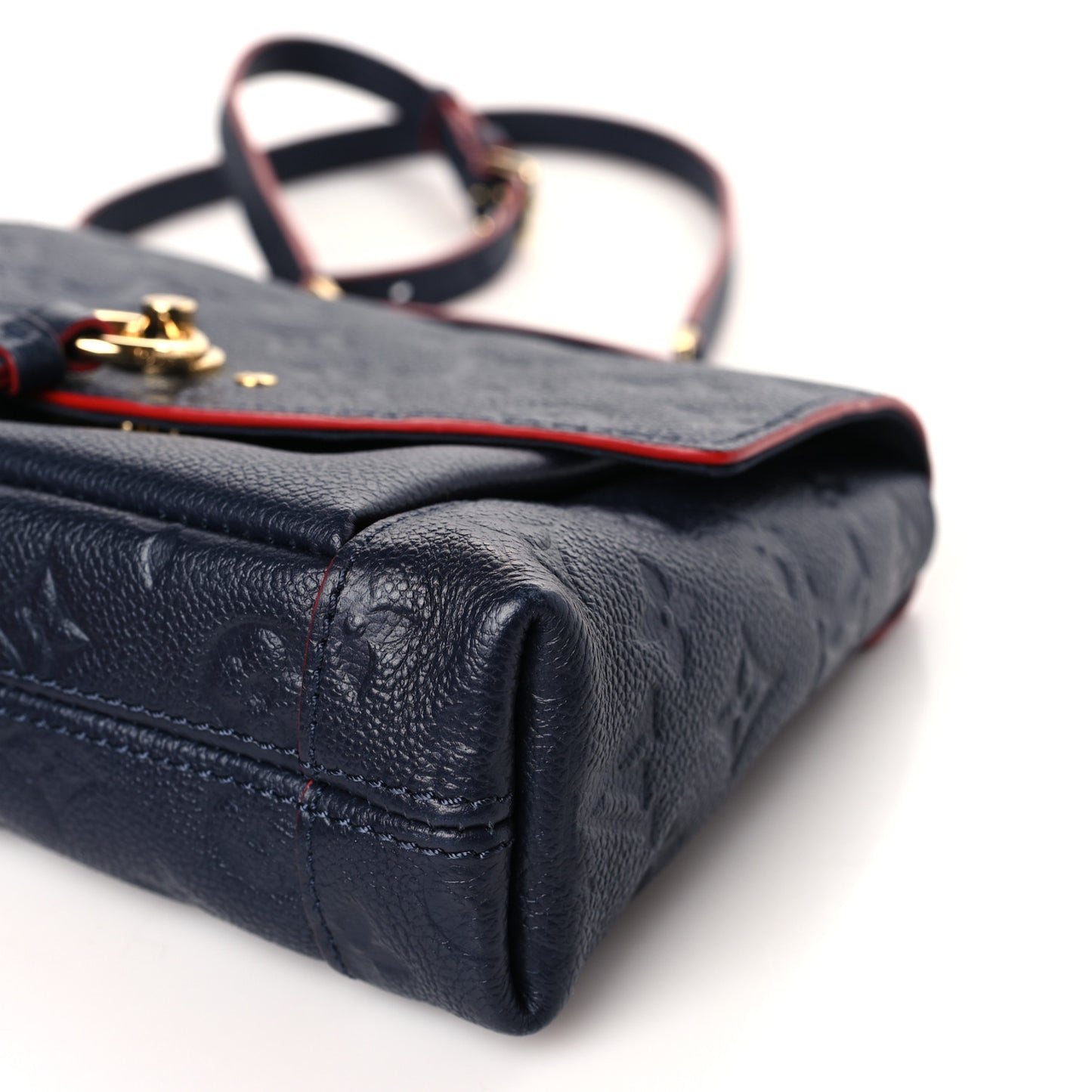 Empreinte Blanche BB Marine Rouge