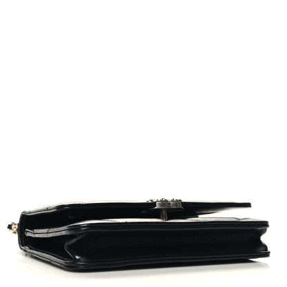Chanel Lambskin Quilted Chanel 19 Wallet On Chain WOC Black 4 of 12