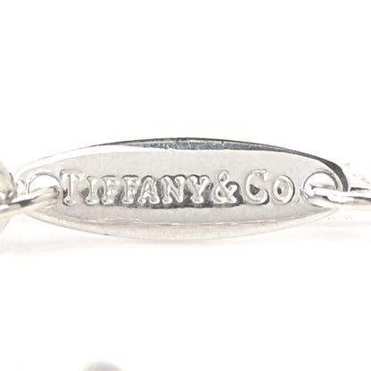Tiffany Sterling Silver Aquamarine Elsa Peretti Color By The Yard Bracelet 3 of 6