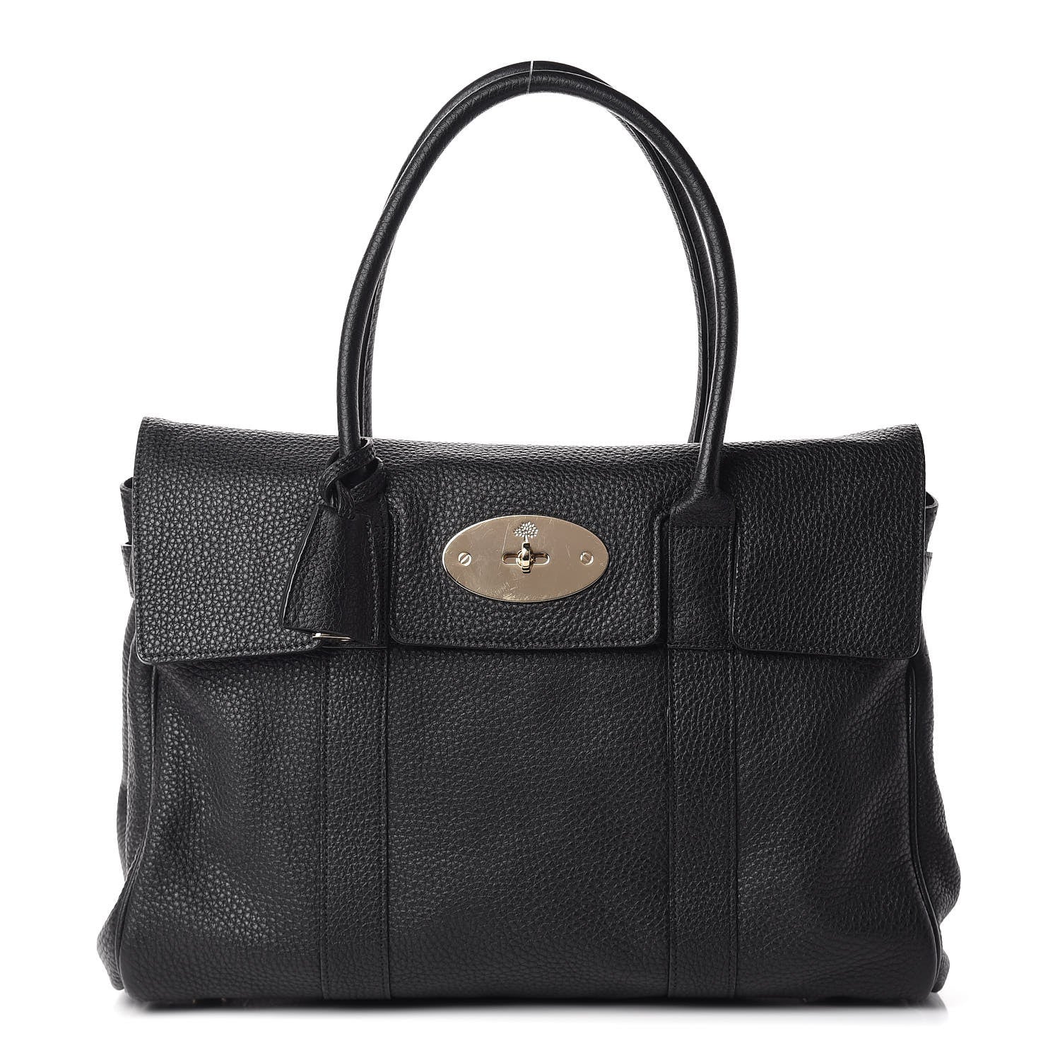 Mulberry Natural Leather Bayswater Black 1 of 11