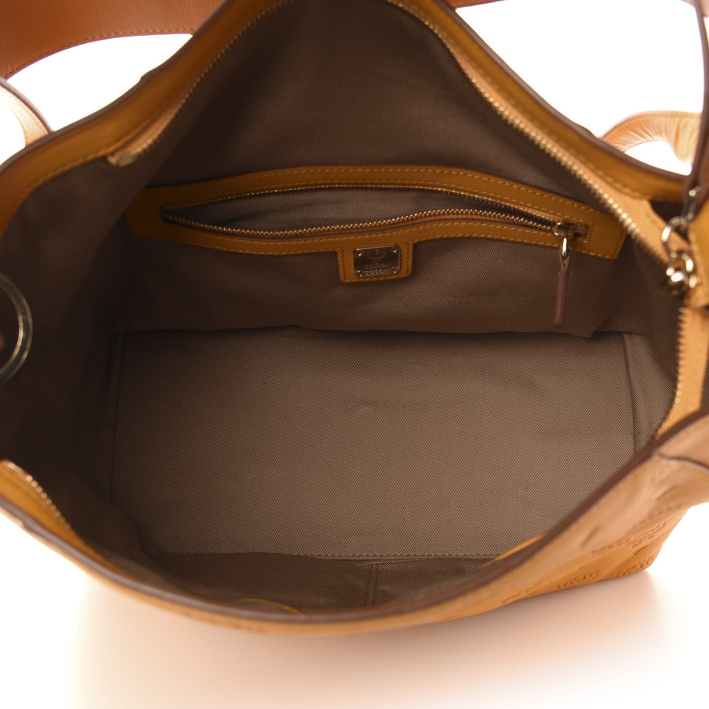 Calfskin Ottomar Monogram Medium Klara Hobo Golden Mango