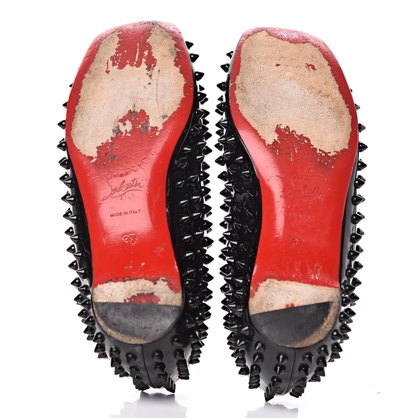 Patent Gozul Spikes Flats 37 Black
