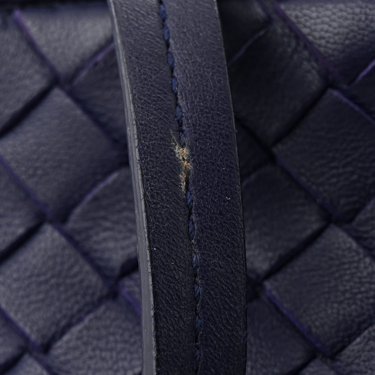 Nappa Intrecciato Nodini Crossbody Messenger Atlantic