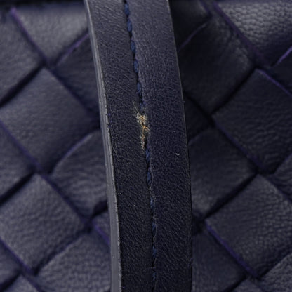 Bottega Veneta Nappa Intrecciato Nodini Crossbody Messenger Atlantic 11 of 11
