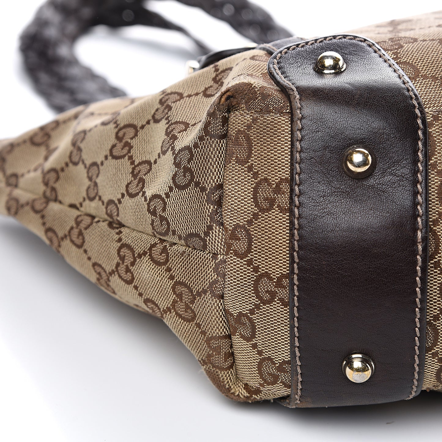 Monogram Small Pelham Shoulder Bag Dark Brown