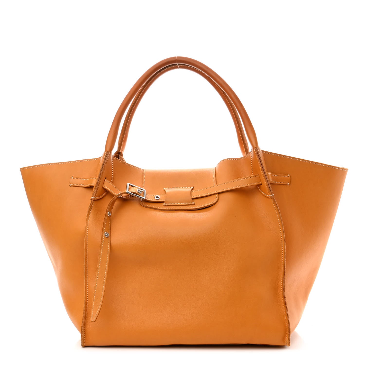 Celine Smooth Calfskin Medium Big Bag Dark Yellow 1 of 10