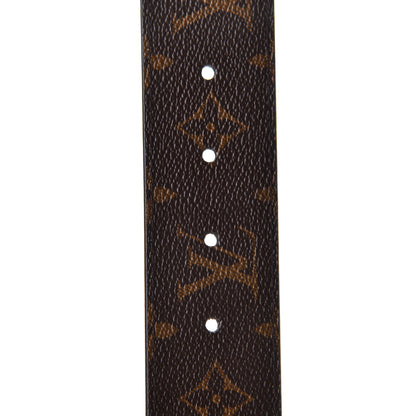 Louis Vuitton Monogram Calfskin 40mm LV Initiales Reversible Belt 100 40 Black 3 of 4