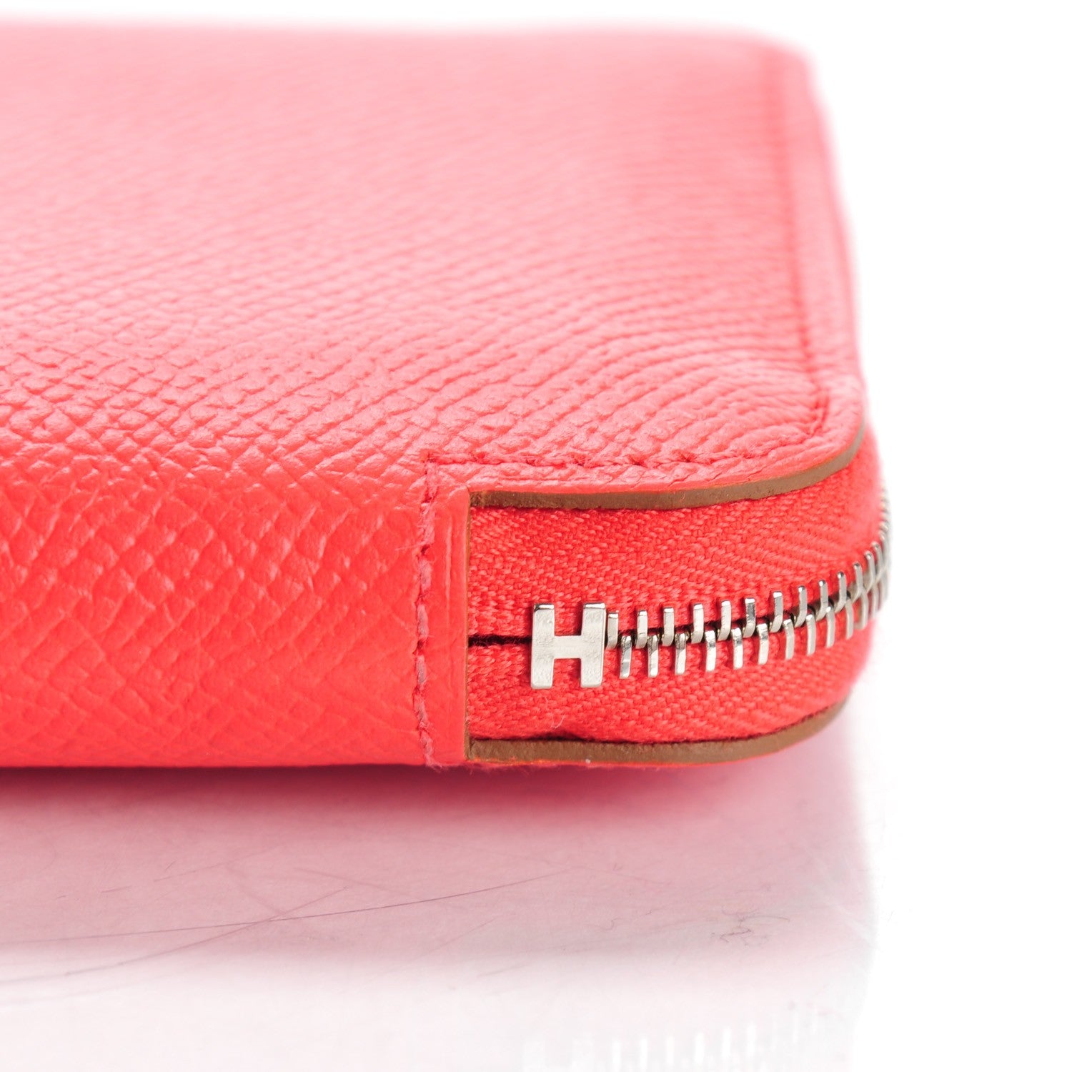 Hermes Epsom Silk'in Compact Wallet Rose Jaipur 6 of 9