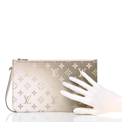 Louis Vuitton Monogram Spring In The City Neverfull MM GM Pochette Sunset Kaki 2 of 7