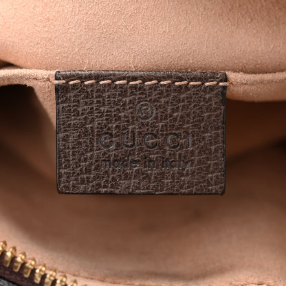 Gucci GG Supreme Monogram Web Small Ophidia Belt Bag 95/38 Dark Brown 6 of 12