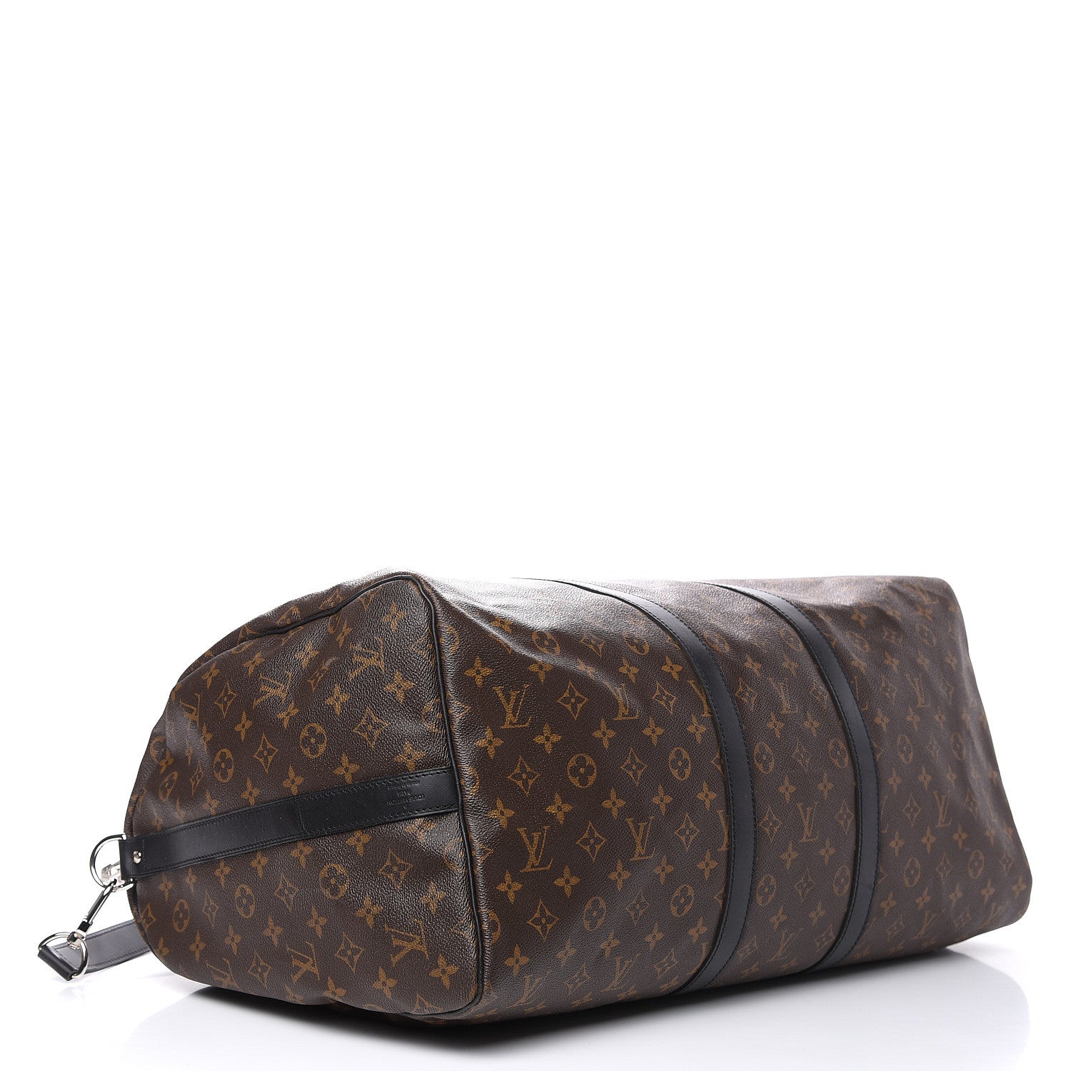 Louis Vuitton Monogram Macassar Keepall Bandouliere 55 4 of 15