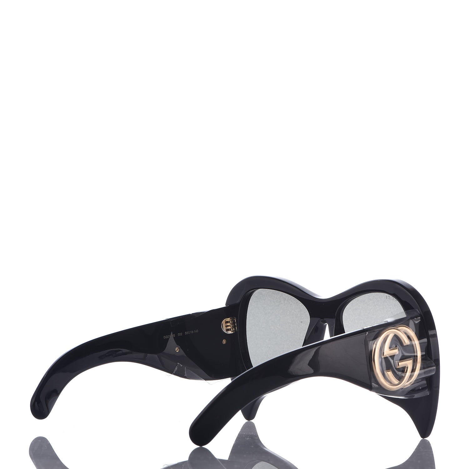 Gucci Pearl Oversized Sunglasses GG0143S Black 4 of 7