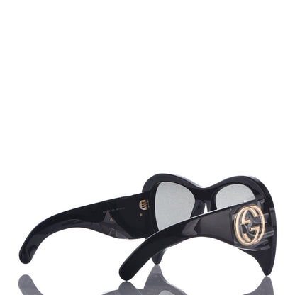 Gucci Pearl Oversized Sunglasses GG0143S Black 4 of 7