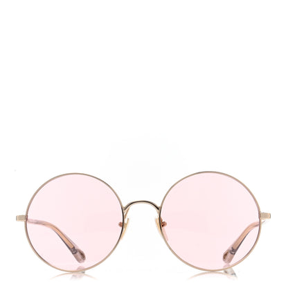 Chloe Metal Clip On Round CH4002S Sunglasses Gold 4 of 11