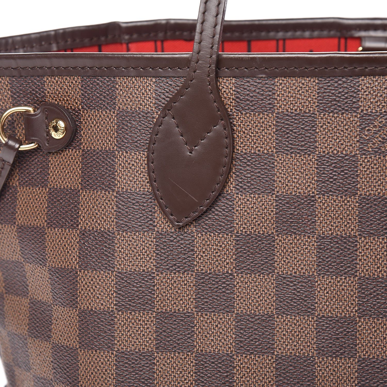 Louis Vuitton Damier Ebene Neverfull PM 12 of 12