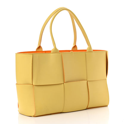 Bottega Veneta Nappa Intrecciato Medium Arco Tote Butter Tangerine 3 of 10