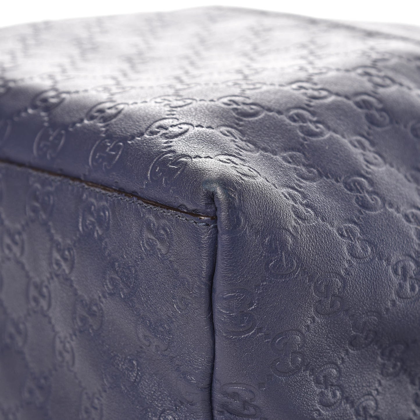 Guccissima Medium Classic Backpack Blue