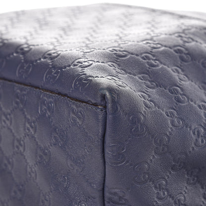 Gucci Guccissima Medium Classic Backpack Blue 10 of 13