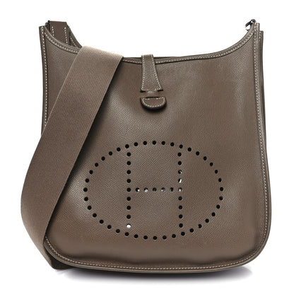Hermes Epsom Evelyne II PM Etoupe 1 of 9