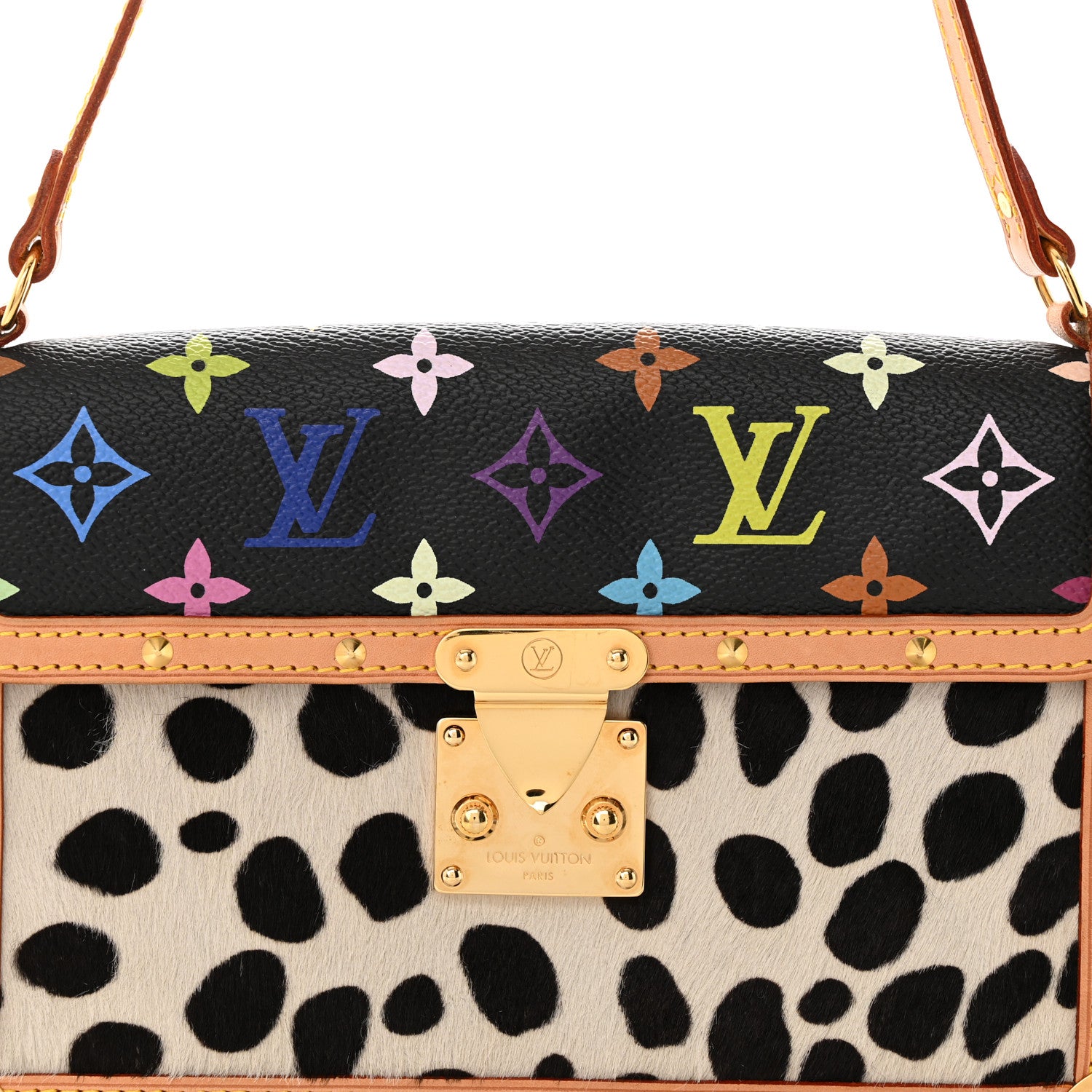 Louis Vuitton Monogram Multicolor Dalmatian Pochette 7 of 12
