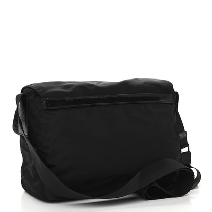 Prada Tessuto Nylon Vela Messenger Bag Black 3 of 14