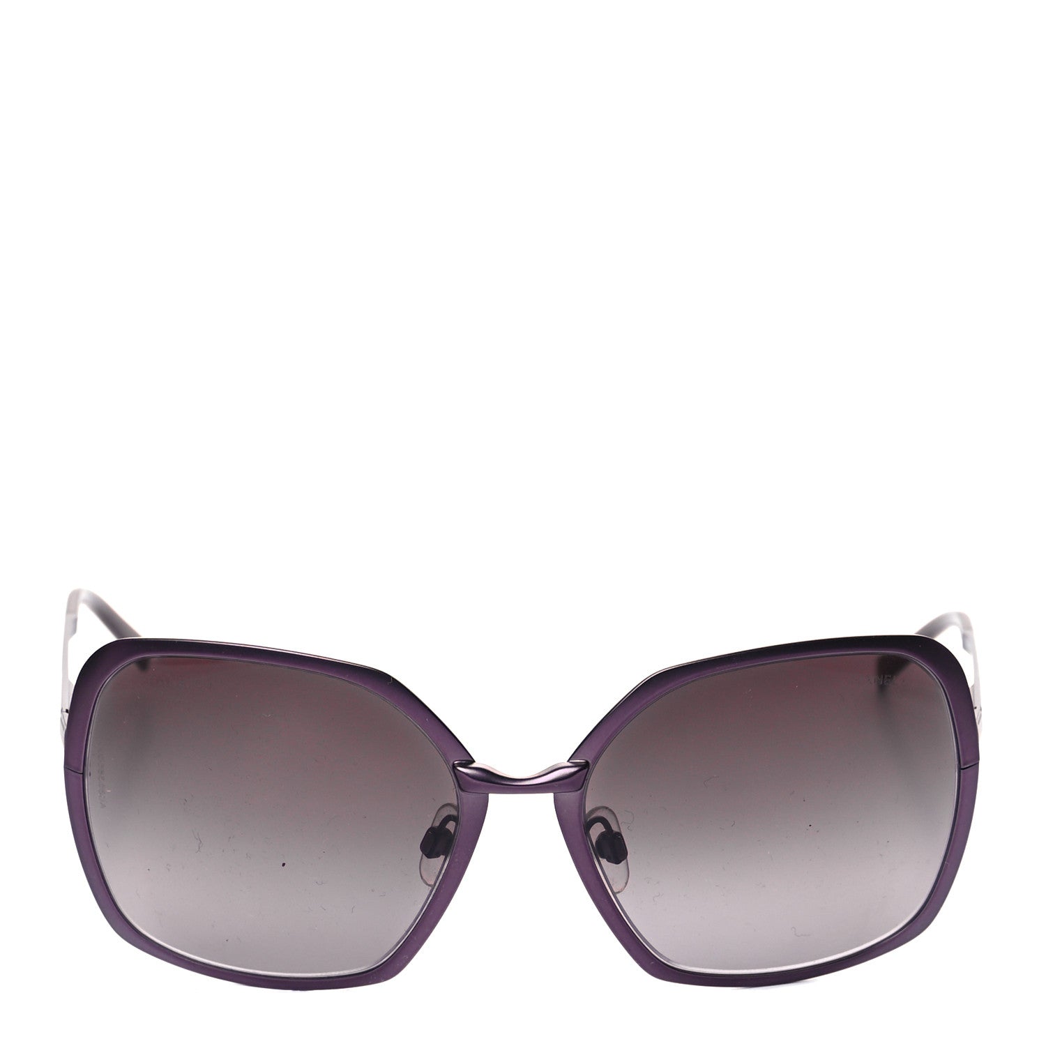 Chanel Metal Square Sunglasses 4176 Purple 2 of 6