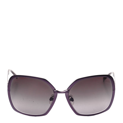 Chanel Metal Square Sunglasses 4176 Purple 2 of 6