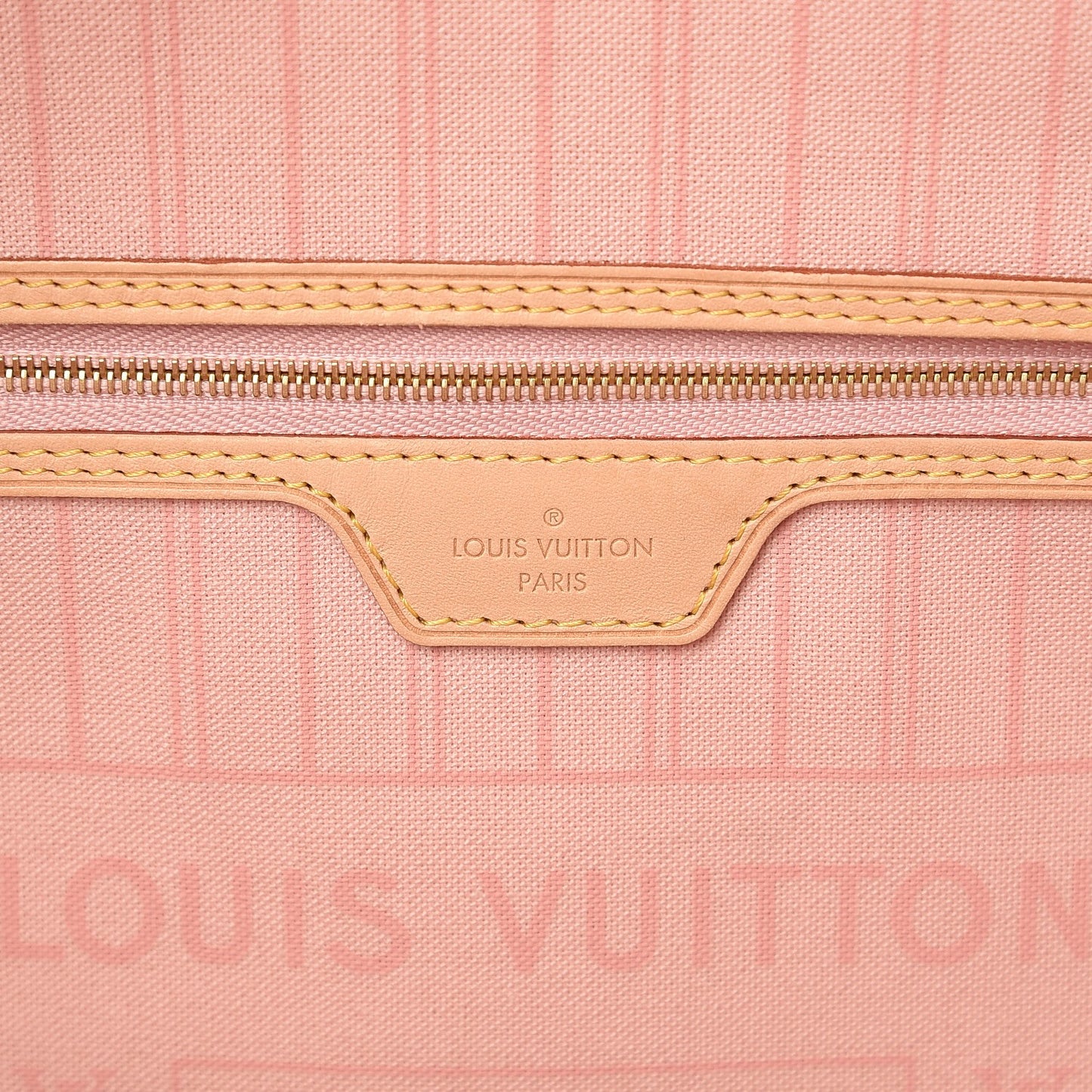 Damier Azur Neo Neverfull MM Rose Ballerine