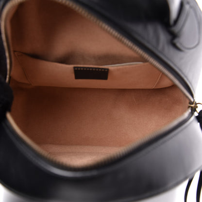 Gucci Calfskin Matelasse GG Marmont Dome Backpack Black 4 of 10