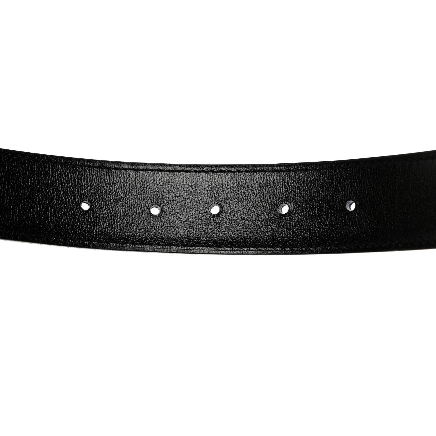 Hermes Box Togo 32mm Belt Strap 100 40 Black Bleu de Prusse 4 of 6
