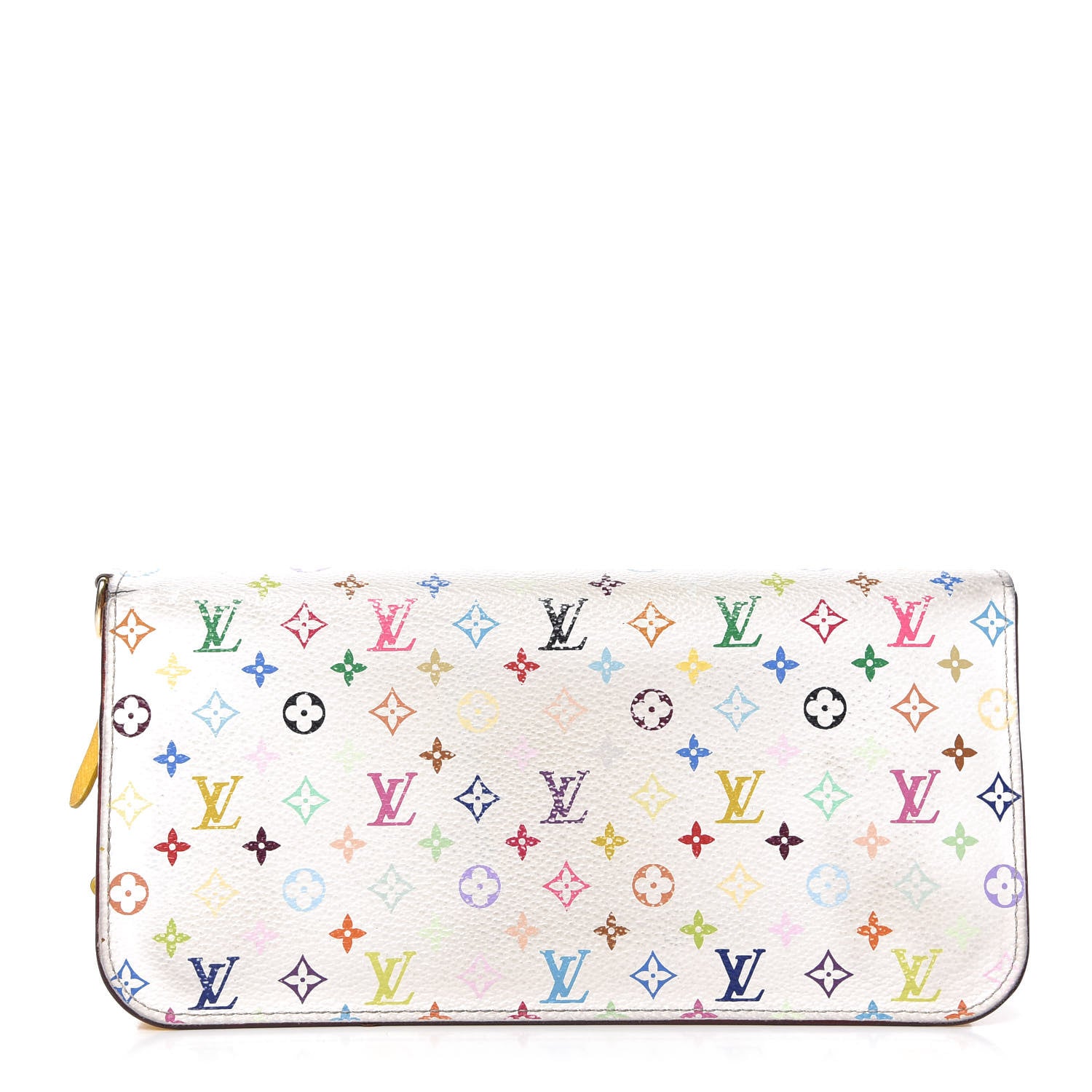 Louis Vuitton Monogram Multicolor Insolite Wallet White Citron 1 of 14