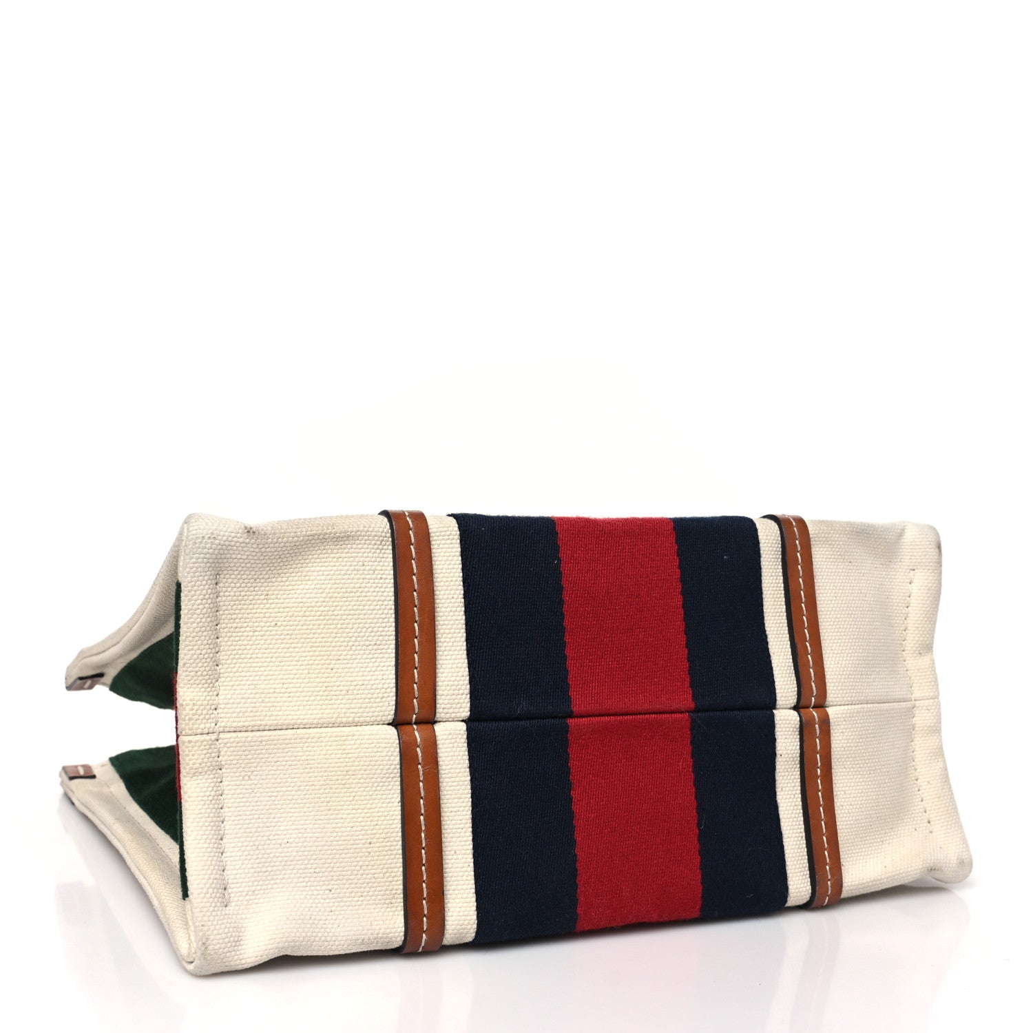 Gucci Canvas Web Medium Interlocking G Tote Bag White 4 of 10