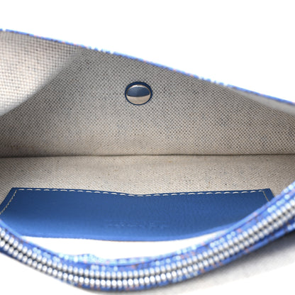 Goyard Goyardine Plumet Wallet Clutch Sky Blue 6 of 10